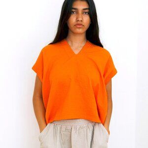ATELIER DELPHINE Celeste Top Orange S
